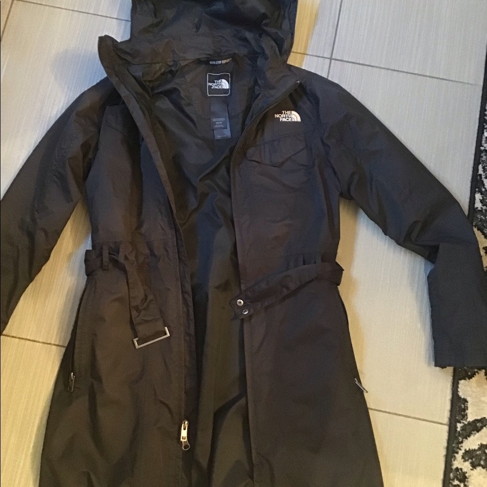 The North Face raincoat